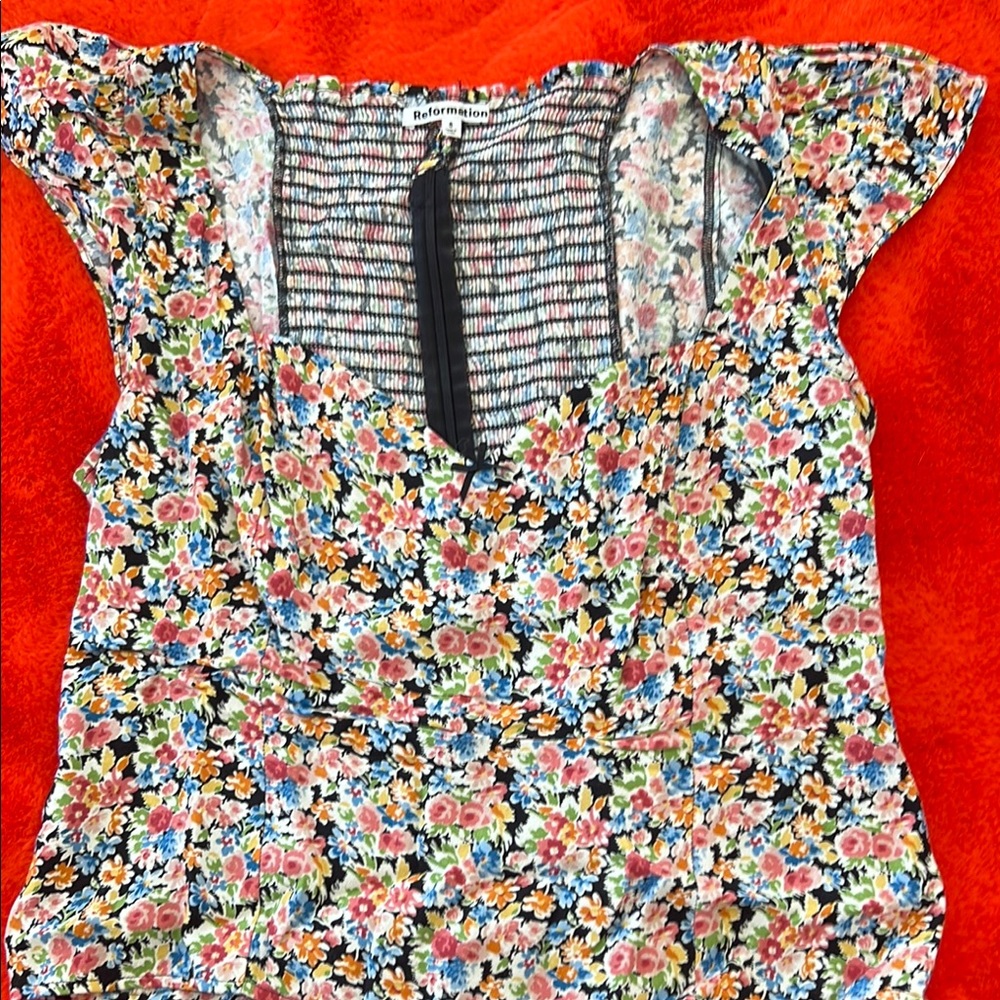 REFORMATION Floral Women's Top